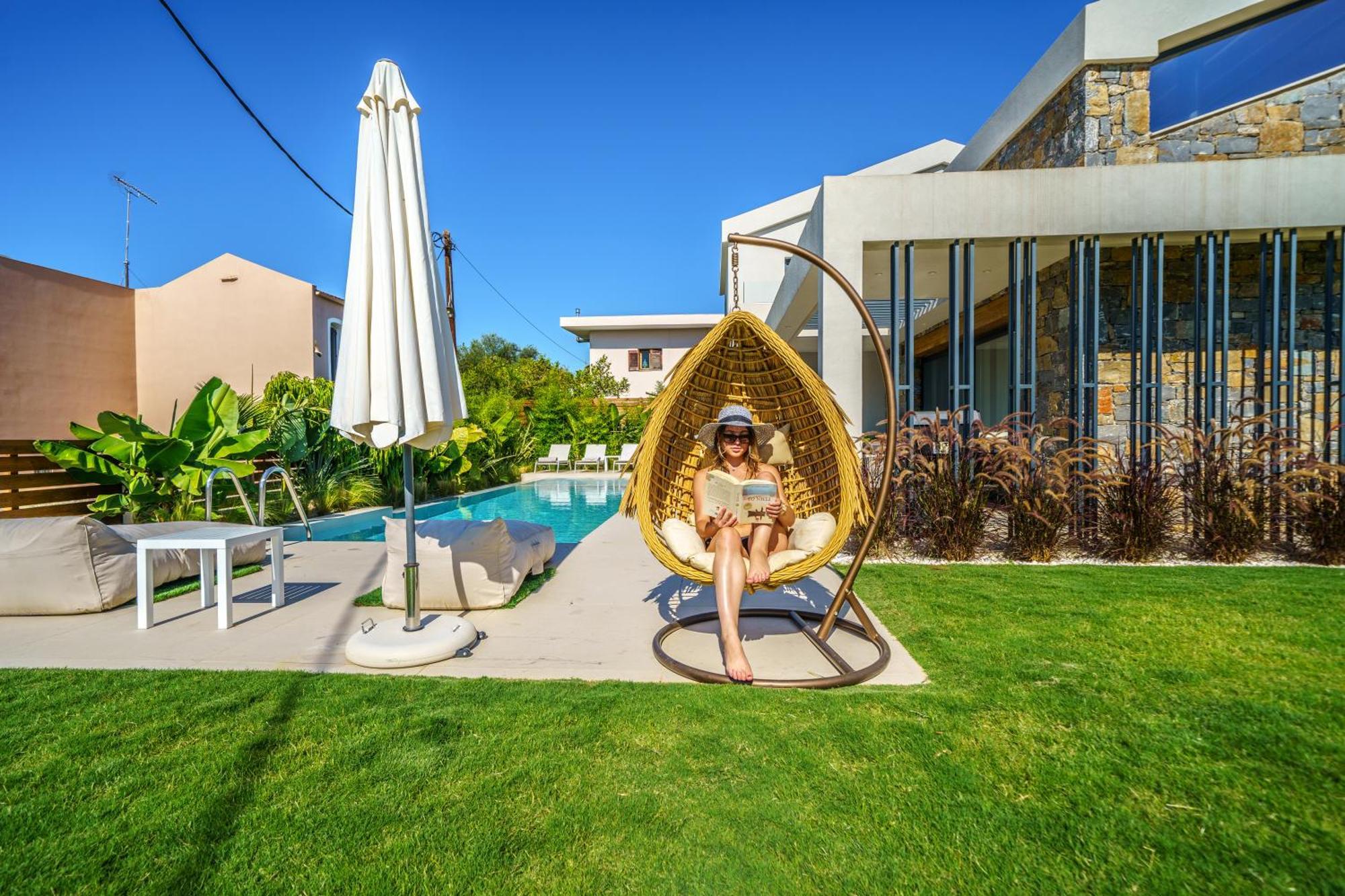Villa Olira Alikianos Eksteriør billede